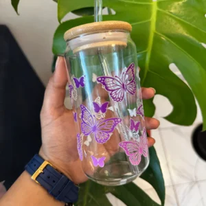 Evil eye Glass sipper