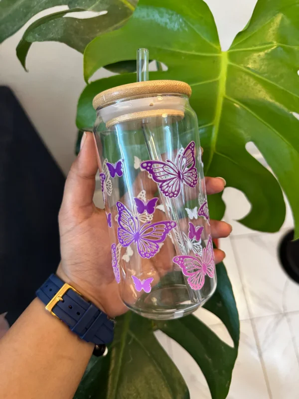 Evil eye Glass sipper